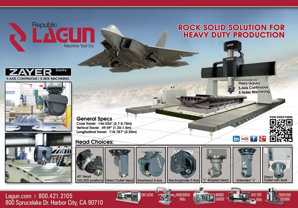 magazine advertisement for CNC Machine